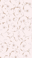 seamless floral background