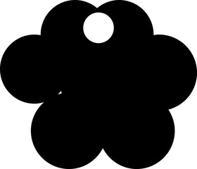 Dog tag template. Vector silhouette dog tag for neckline. set of icons. shape tags, illustration flat design. Set of dog tag id badges. Identification labels canines. isolated on transparent backgroun