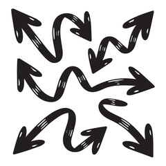 PSketchy Directional Pointer Graphicsrint