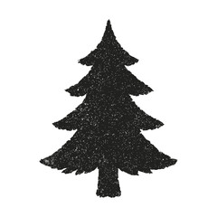 Various Christmas Tree Silhouettes for Festive Design