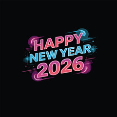 Obraz premium happy new year template here