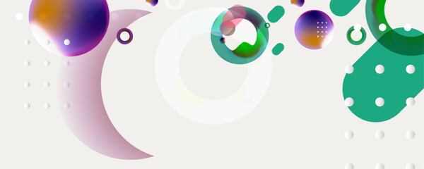 New conceptual abstract fluid creative banner, trendy bright neon colors with dynamic lines. Presentation, slides for social media, or creative