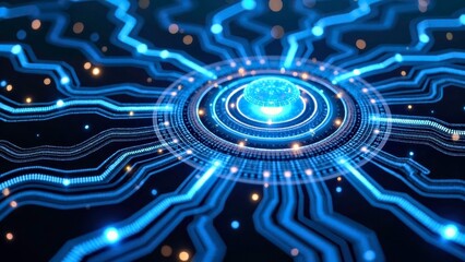 Star Ring Installation Decoration Technology Art Zone