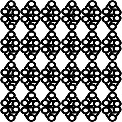 Repeating Neural Network Pattern - AI, Machine Learning, and Complex Network Structure