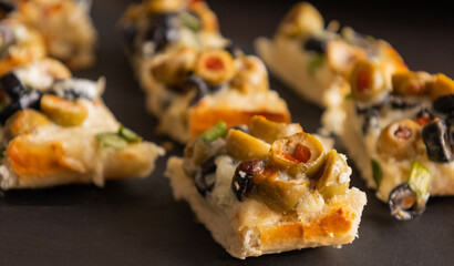 Cheese and Olives Bread Appetizer – Holiday Treat