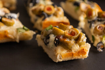 Cheese and Olives Bread Appetizer – Holiday Treat