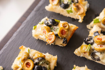 Cheese and Olives Bread Appetizer – Holiday Treat