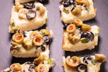 Cheese and Olives Bread Appetizer – Holiday Treat