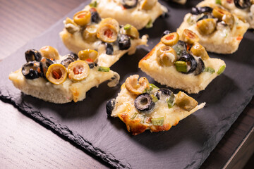 Cheese and Olives Bread Appetizer – Holiday Treat