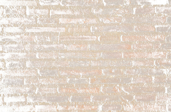 Ladrillos rojizos dispuestos horizontalmente con mortero beige visible, mostrando textura y variaci&oacute;n de color.