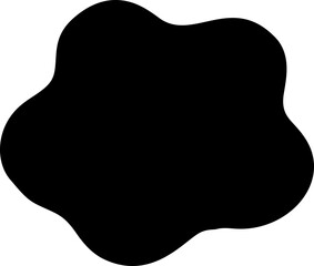 Abstract Fluid Blob Shape