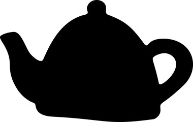 Teapot Silhouette Icon