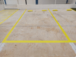 Parking lot space, Sao Paulo, Brazil