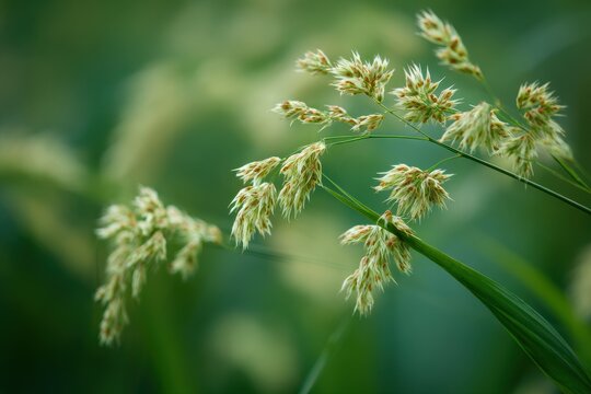 Vibrant Nutsedge: A Green Competitor in Summer Fields and Lawns