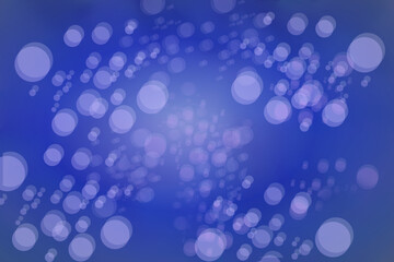 blue abstract background with bubbles
