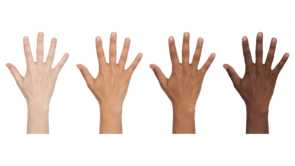 Open Hands: Diversity and Inclusion Concept Isolated