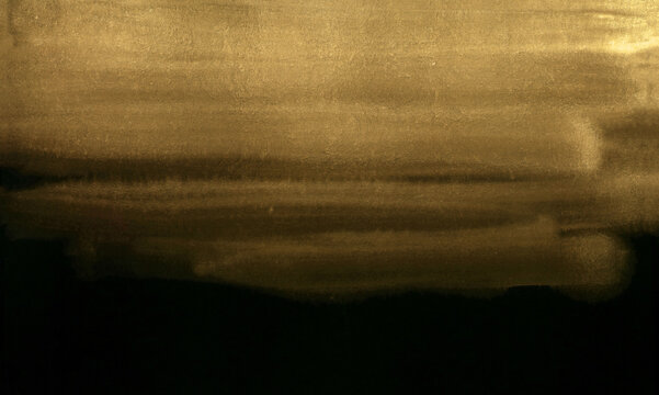Bright painted golden and yellow watercolor texture. Hand drawn background