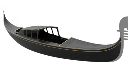 Classic venetian gondola