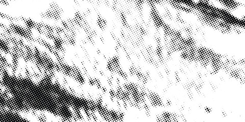 Halftone gradient. Dotted gradient, smooth dots spraying and halftones dot background seamless horizontal geometric pattern vector template set