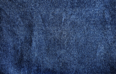 Blue denim texture background