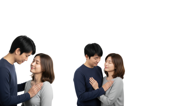 A romantic proposal moment between a couple, expressing love, commitment, and emotional connection. - Powered by Adobe