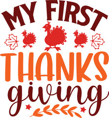Thanksgiving  svg design
