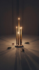 Christmas Candle Glow