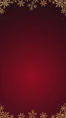 Minimal Red Christmas Background