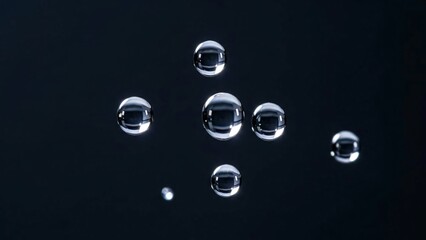 water drops on the window