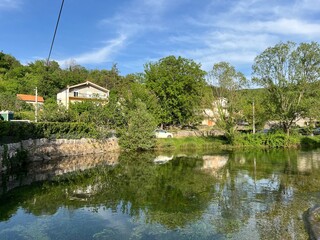 Grab Stream or the Significant Landscape Grab in the Sinjska Krajina region (Trilj, Croatia) - Potok Grab ili Značajni krajobraz Grab na području Sinjske krajine (Trilj, Hrvatska)