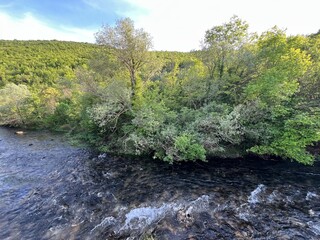 Grab Stream or the Significant Landscape Grab in the Sinjska Krajina region (Trilj, Croatia) - Potok Grab ili Značajni krajobraz Grab na području Sinjske krajine (Trilj, Hrvatska)