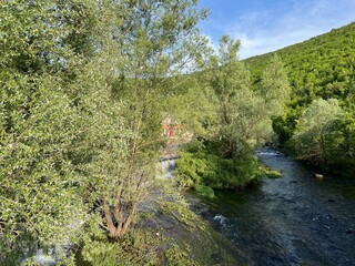 Grab Stream or the Significant Landscape Grab in the Sinjska Krajina region (Trilj, Croatia) - Potok Grab ili Značajni krajobraz Grab na području Sinjske krajine (Trilj, Hrvatska)