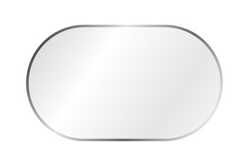 Modern oval mirror