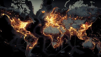  Map pinpointing areas most affected by global crisis (1)
