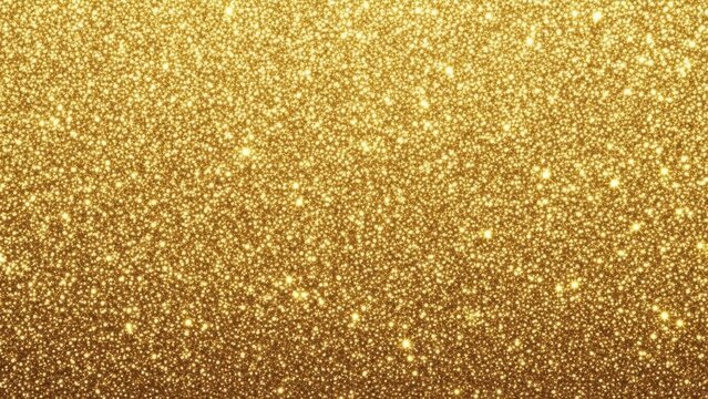 Golden glitter background with sparkling effect