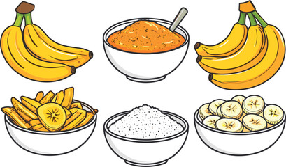 Colorful set of fresh fruits and vegetables for healthy meals and daily nutrition