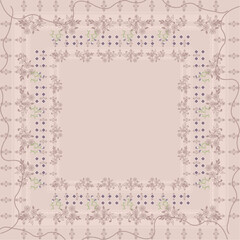 Elegant Red Floral Scarf with a Decorative BorderElegant Red Floral Scarf with a Decorative Border Elegant Square Scarf with Intricate Geometric Motif
