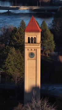 Spokane Clock Tower Riverfront Park