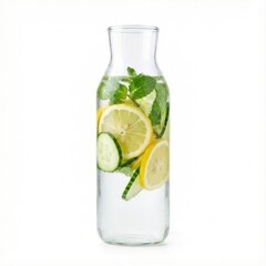 Refreshing Lemon, Cucumber, and Mint Infused Water