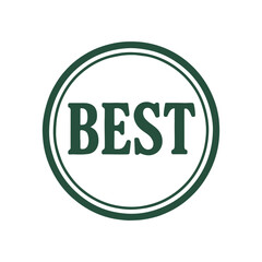 Best icon logo seal vector on white background
Vector stamp icon