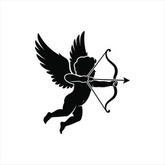 Cupid Icon Depicting Love Romance And Valentine s Day Symbolism