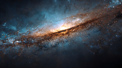  Photo of a mystery-filled dark matter, swirling in the deep corners of space (2)