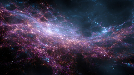  Photo of a mystery-filled dark matter, swirling in the deep corners of space (1)
