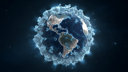  An animated video of how a virus is spreading globally (2)