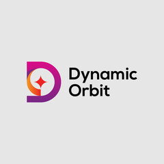 Techno Logo Design with initial letter DO symbol Template Inspiration