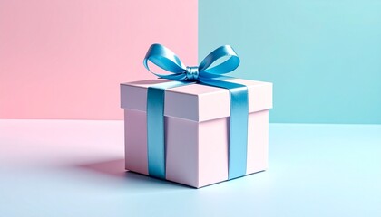 gift box with ribbon