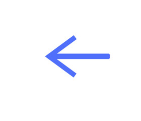 blue left side arrow design