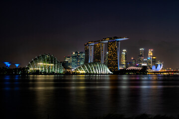 Fototapeta premium Singapore skyline