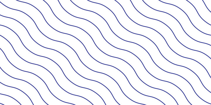 Texture of blue instant noodles pasta and spaghetti with geometric wavy lines.