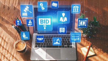 Online auction platforms offer digital bidding, online auction participation, and auction-based...